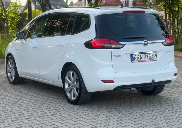 Opel Zafira cena 43900 przebieg: 105000, rok produkcji 2012 z Świecie małe 742